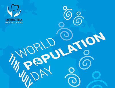 World Population Day graphic design