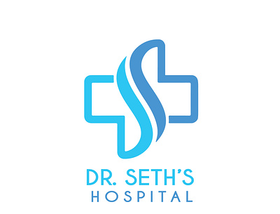 Dr. Seth's Hospital Logo branding graphic design