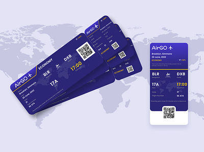 Boarding Pass(DailyUi - 024) 024 dailyui travel