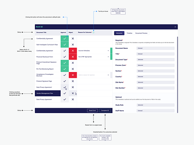 Batch QC app app design app interface clinical data dataviz documents ui design ux design