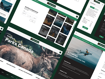 Parks Canada web re-design