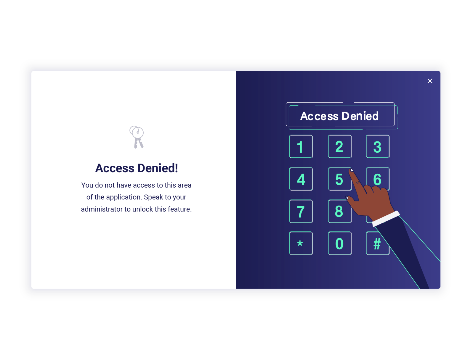 Access Denied By Matt Pearce On Dribbble   Access Denied 