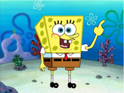 Sponge Bob Character Illustration