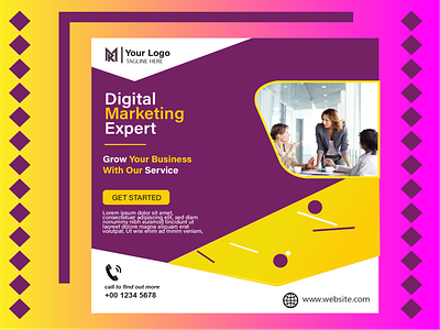 Digital Marketing design । Flyer design । Social media post adobe adobe illustrator agency attaractive behance branding clean creative design digital marketing post dribble flyer graphic design illustrator marketing marketing post post purple simple