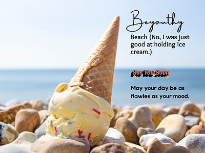 Beyouth Adventures Marketing Materials beach brand identity branding creative design fun graphic design holiday icecream logo sand sea simple social media story summer sun sunset web banner web design