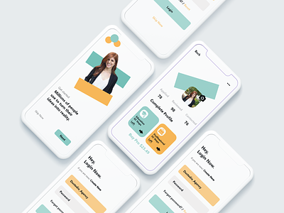 Educational Platform - Mobile App | Agency UI Screens