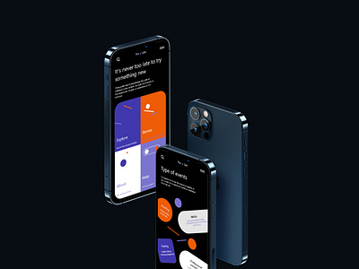 Tru Lia Mobile App Exploration / Something Try New Events Ui adobe branding clean creative design events exploration graphic design intreaction ios iphone mobile mobile apps mobile ui product simple ui ui design uiux user interface