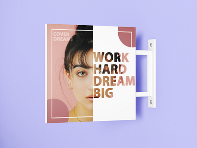 Big Dreams | Ambitious Vibes | Instagram/Facbook Post ads advertising ambitious branding creative design dream sale facebook post graphic design instagram modern post shot simple social media social media design social media post ui web word post