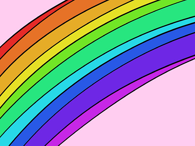 ❤️🧡💛💚💙💜💖 color doodle illustration procreate rainbow