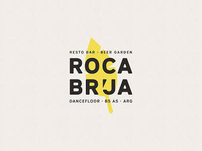 Roca Bruja Logo branding graphic design logo logo badge logo design typography vector