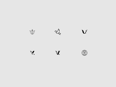 Voy de Blanco - Logo iterations branding design graphic design icon illustration logo logo design symbol visual identity