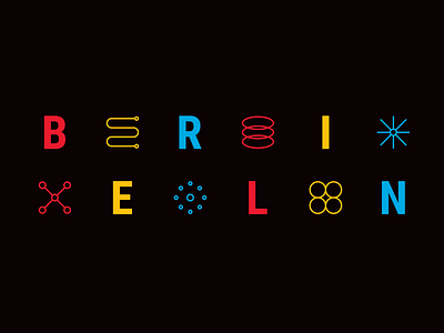 Berlin Event Poster branding design graphic design illustration logo design