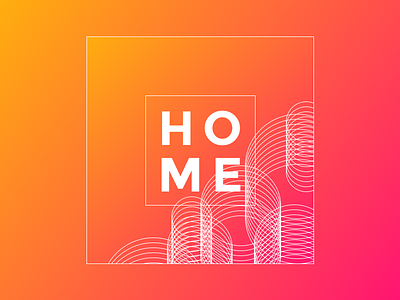 home gradients home lines sketch