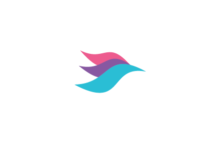 fashion bird bird colorful logo