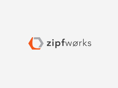Zipfworks logo shape