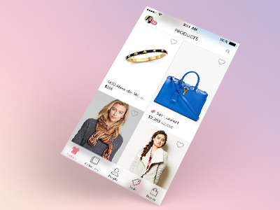 StyleSpotter Product Details app fashion icons ios7 mobile pink shopping style
