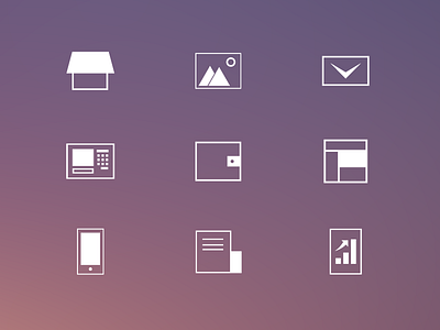 Line And Block Icons