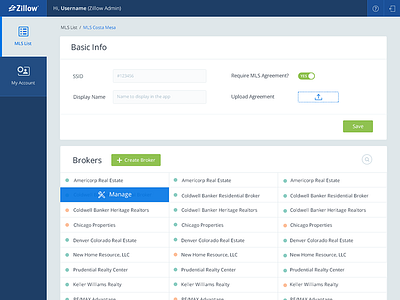 Admin UI admin blue control dashboard ui