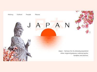 Japan Website app design japan ui ux web website