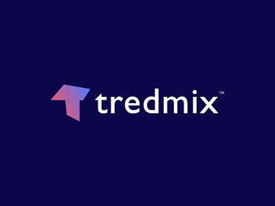 Tredmix logo design