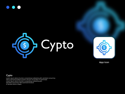 Cypto logo design brand identity branding brandmark custom logo custom logo design cypto logo logo design modern logo