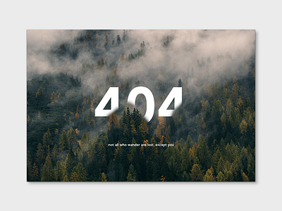 Daily UI - 404