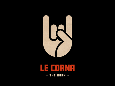 3.11-DAILY POSTER-Le Corna evil horns illustration lecorna poster a day