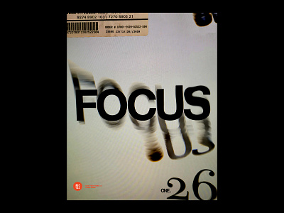 1.26-POSTER #13-Focus Poster focus poster a day poster art poster design typography art typography poster