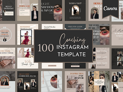 Instagram coach Template canva