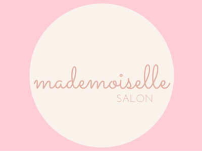 Mademoiselle Salon logo pink salon spa