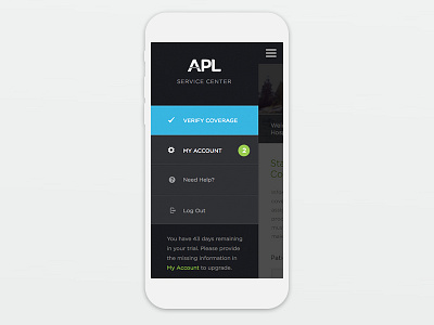 Apl dashboard navigation