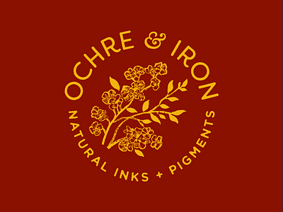 Ochre & Iron - Logo austintexas branding graphicdesign handmade identitydesign inks logo