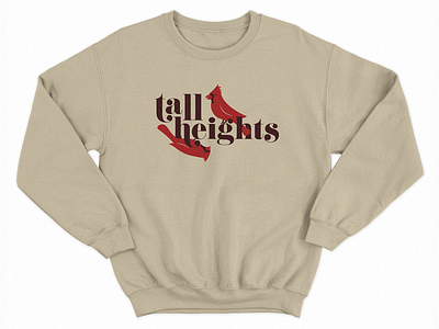 Tall Heights 'Fall Cardinals' Crewneck