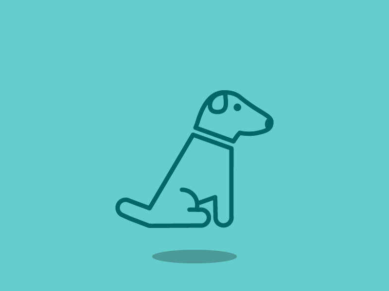 Puppy Icons animation gif icons illustration puppy webapp