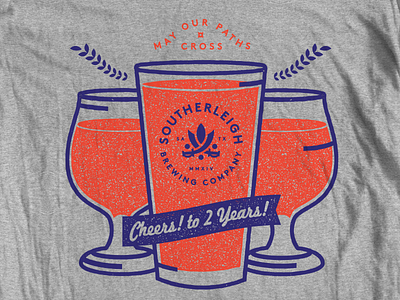 Southerleigh Brewing - 2 year anniversary shirts