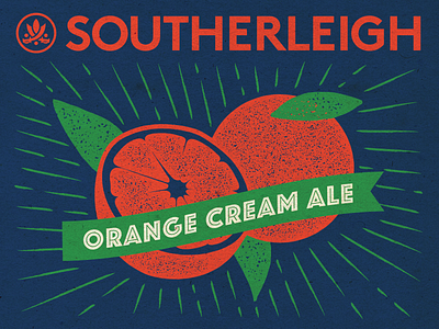 Southerleigh Orange Cream Ale beer craftbrewing creamale illustrations oranges satx southerleigh