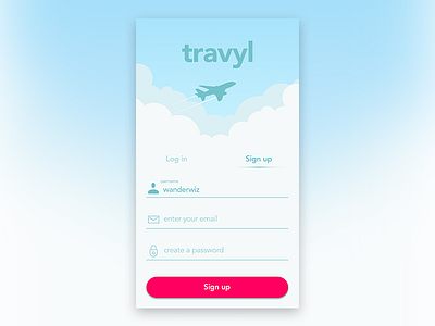 Daily UI 001: Sign Up