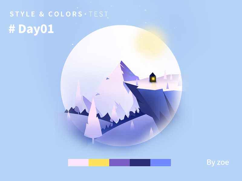 Color Practice by zoe on Dribbble