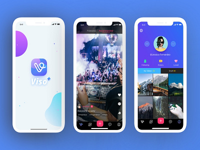 Viso iphonex socialnetwork video