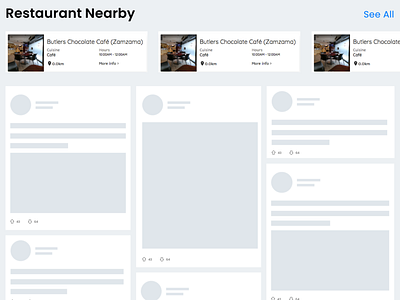 Concept Wireframe for reviews