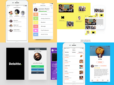 2018 2018 app design year in review yellow