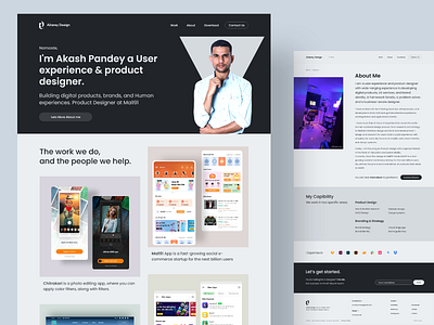 Aitarey Design- Personal Branding india website