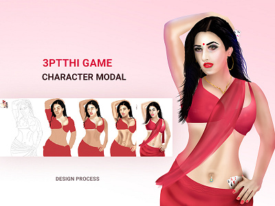 Game Character Modal- Digital Art art digital