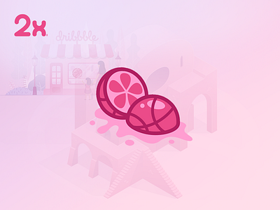 2x dribbble Invite