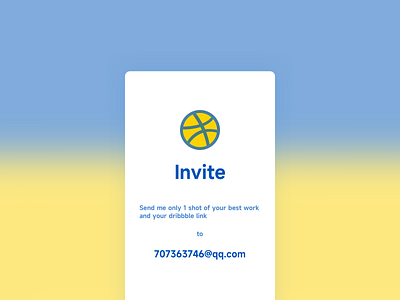 Dribbble Invite ✅ app branding design dribbble graphic design icon illustration invitation invite logo product design typography ui ux