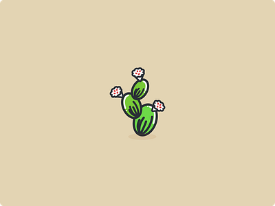 Cactus illustration sketch vector