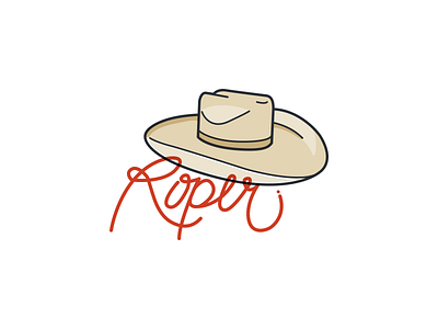 Roper illustration sketch vector