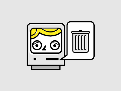 Trash Talk illustration vector