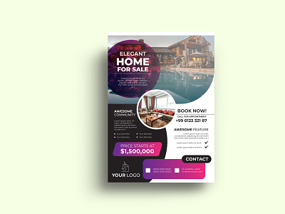Corporate Real Estate Business Flyer sell