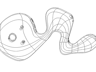 Honey Or (outline detail) illustration liquid mesh outline vector ⌘y